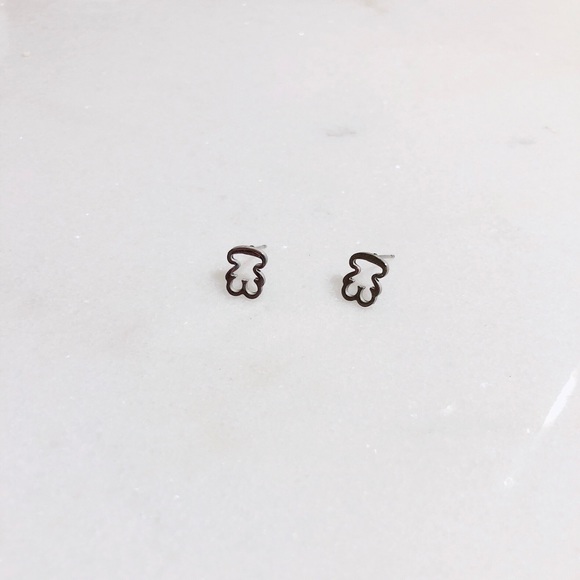 Teddy bear Stud earrings 🧸 - Picture 3 of 9